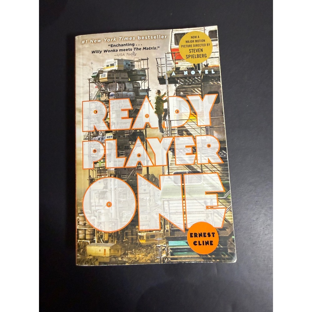 Ready Player One Ernest Cline First Paperback Edition Sci-Fi Novel 9780307887443